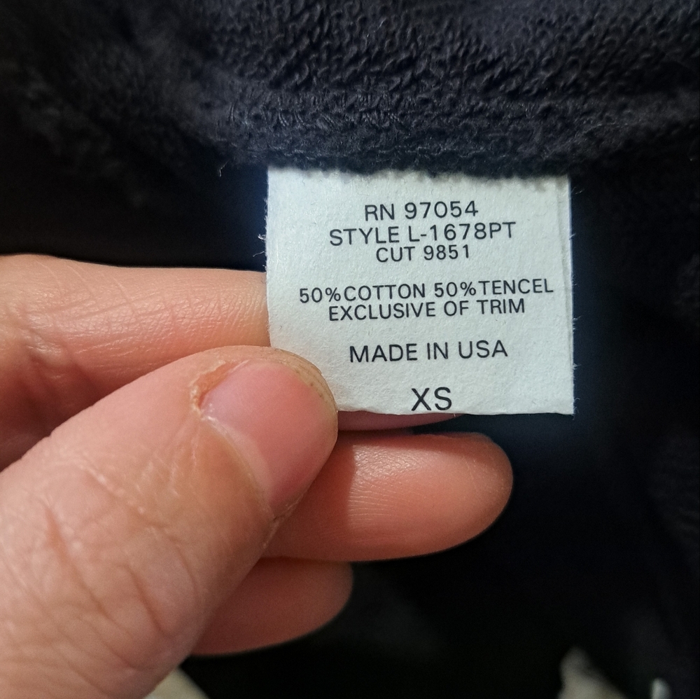 NWT Lanston Black Sweatpants-XS - Picture 5 of 5